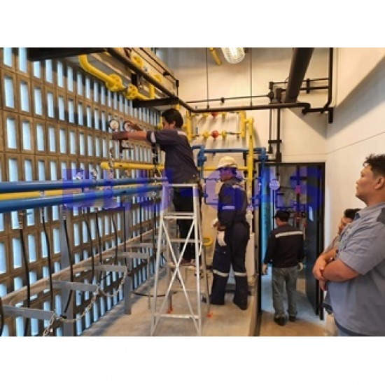 ติดตั้งระบบแก๊สอุตสาหกรรม - บลูแกส - ติดตั้งระบบท่อแก๊สโรงงาน