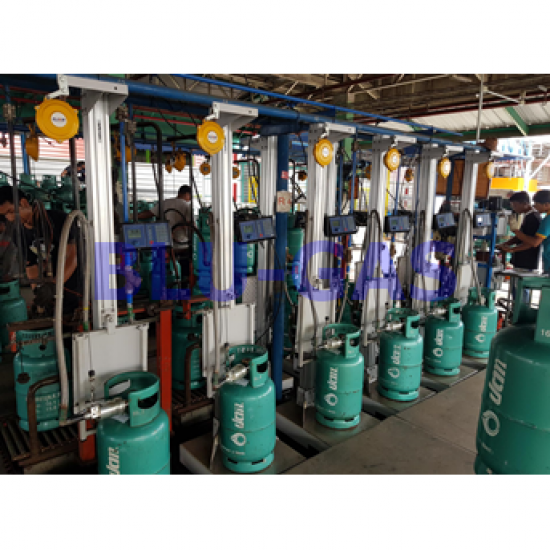ติดตั้งระบบแก๊สอุตสาหกรรม - บลูแกส - รับเติมแก๊สอุตสาหกรรม